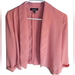 A. Byer Women's Coral Blazer